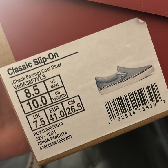 Vans classic slip on shoes - Picture 5 of 6